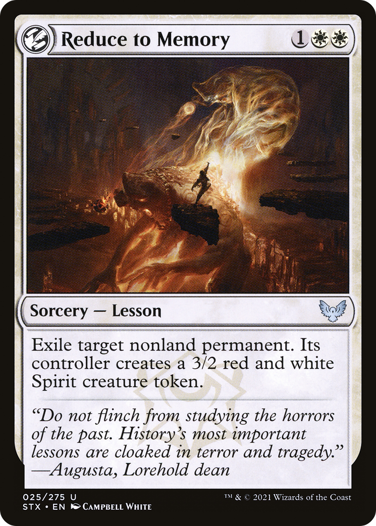 {C} Reduce to Memory [Strixhaven: School of Mages][STX 025]