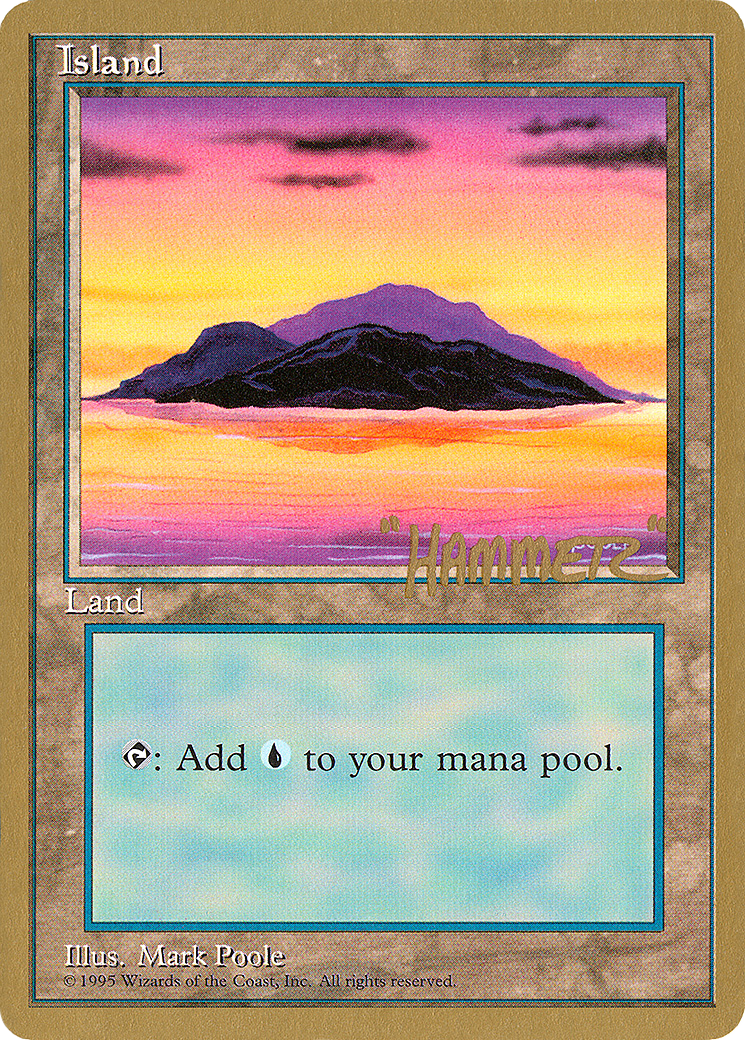 {B}[GB PTC SHR367] Island (shr367) (Shawn "Hammer" Regnier) [Pro Tour Collector Set]