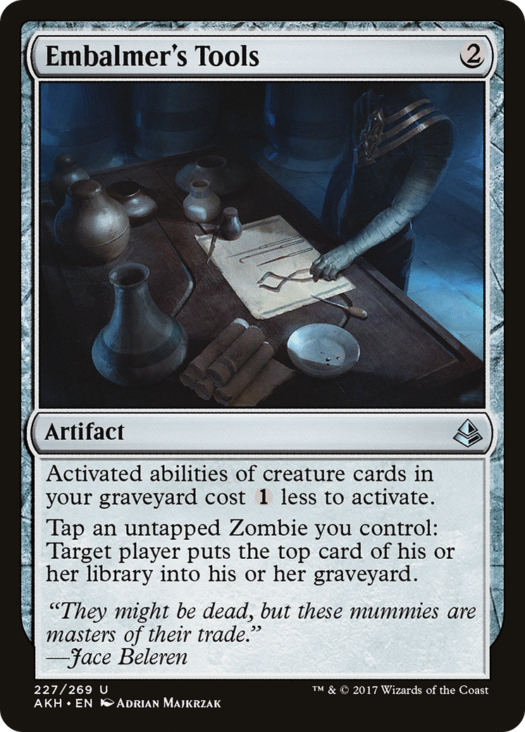 {C} Embalmer's Tools [Amonkhet][AKH 227]