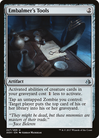{C} Embalmer's Tools [Amonkhet][AKH 227]
