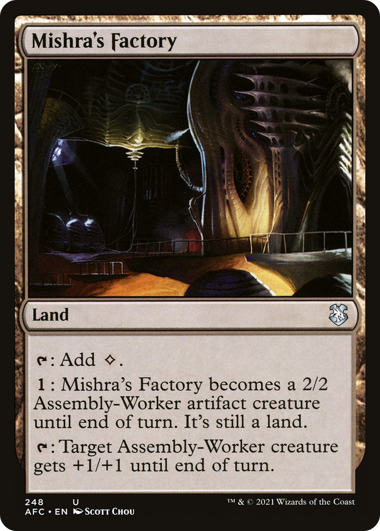 {C} Mishra's Factory [Dungeons & Dragons: Adventures in the Forgotten Realms Commander][AFC 248]