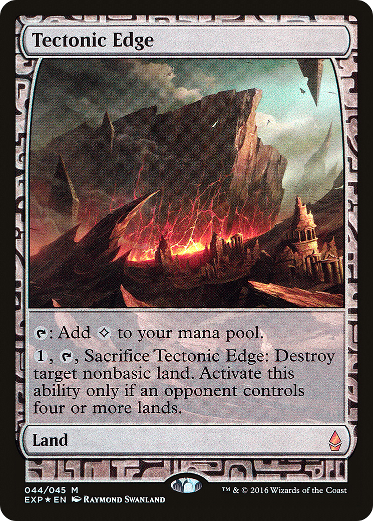 {R} Tectonic Edge [Zendikar Expeditions][EXP 044]