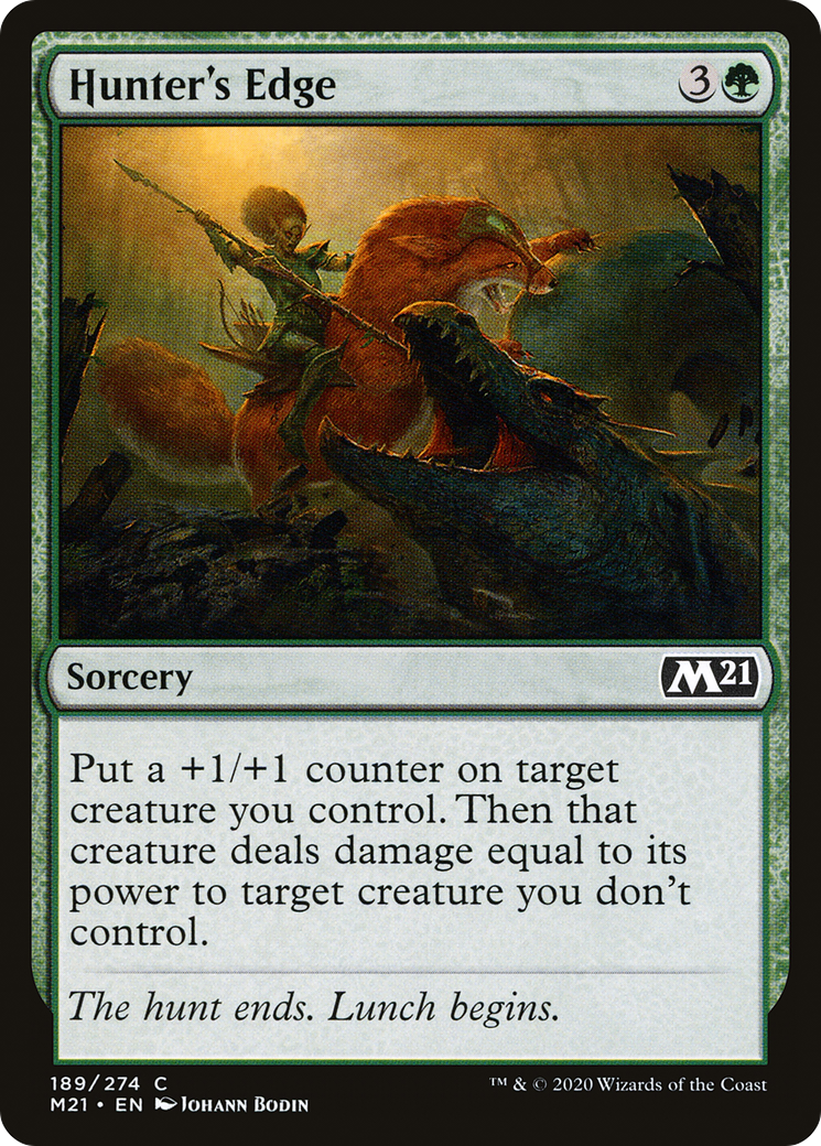 {C} Hunter's Edge [Core Set 2021][M21 189]