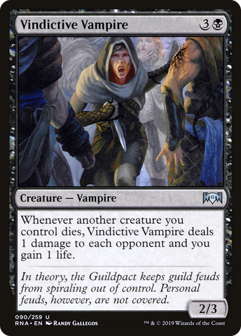 {C} Vindictive Vampire [Ravnica Allegiance][RNA 090]