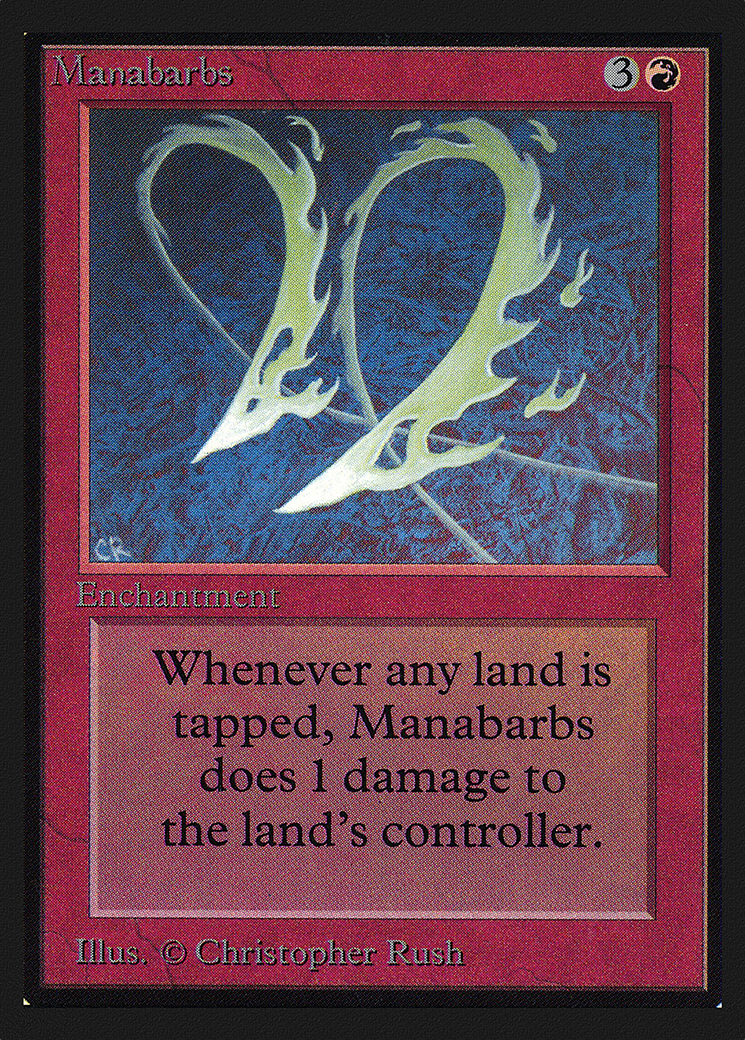 {R} Manabarbs [International Collectorsâ Edition][GB CEI 164]