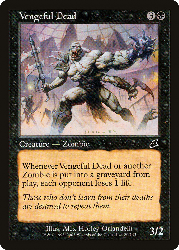 {C} Vengeful Dead [Scourge][SCG 080]