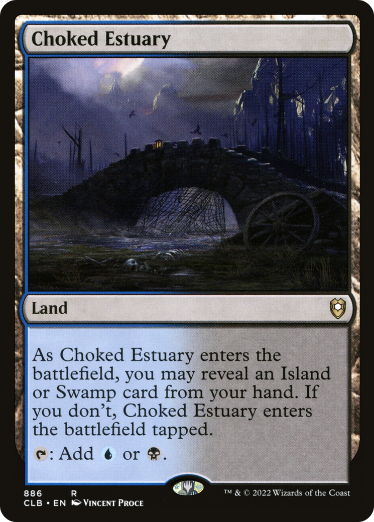 {R} Choked Estuary [Commander Legends: Battle for Baldur's Gate][CLB 886]