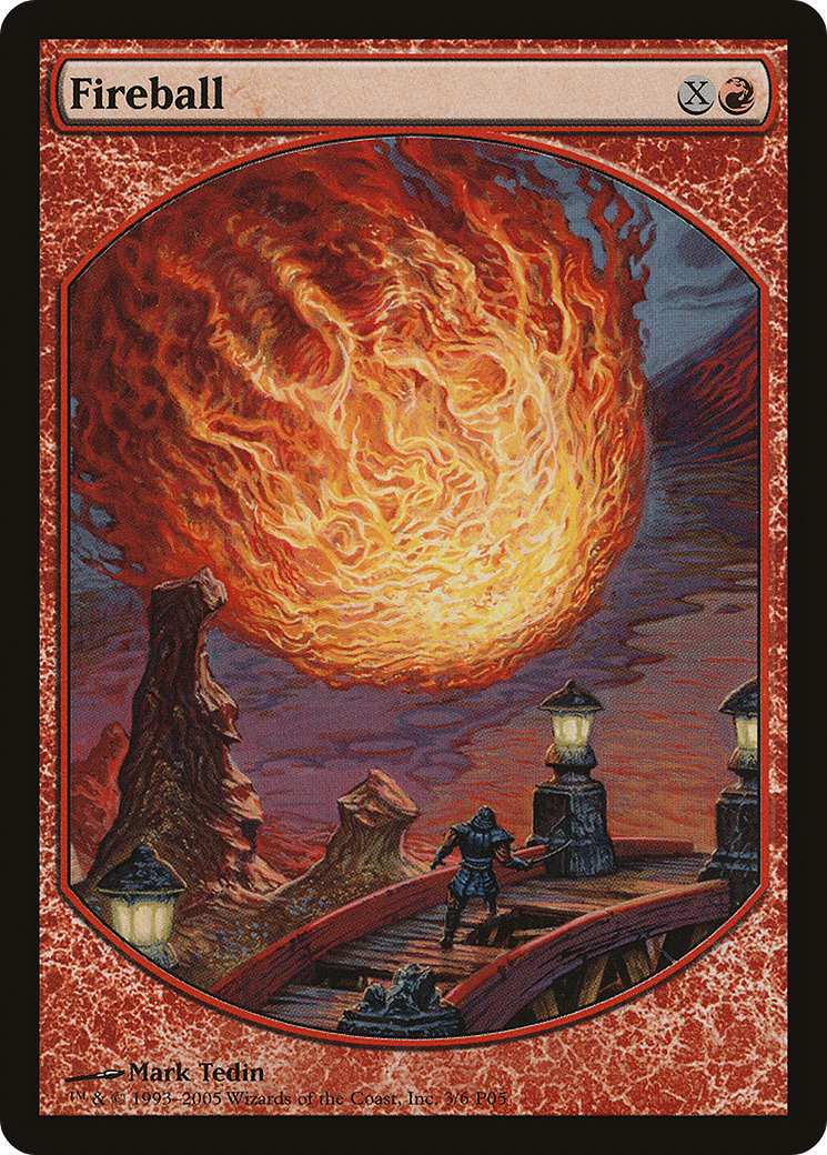 {R} Fireball [Magic Player Rewards 2005][PA P05 003] - Misty Mountain Games