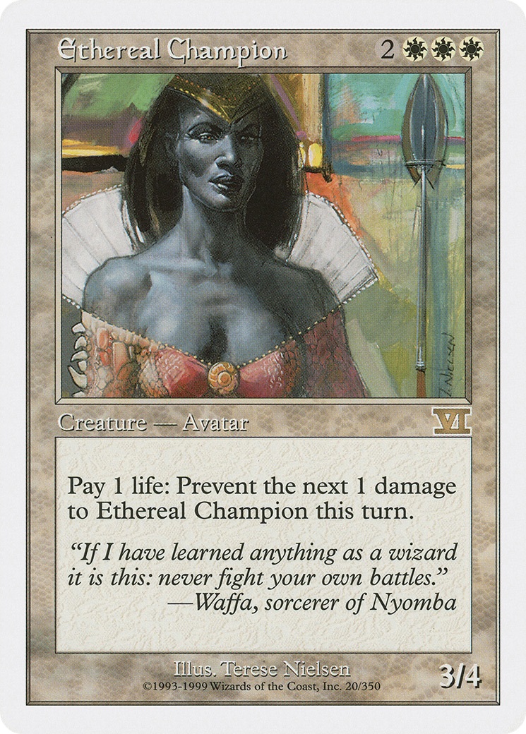 {R} Ethereal Champion [Classic Sixth Edition][6ED 020]