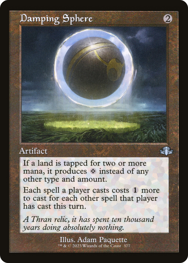 {C} Damping Sphere (Retro) [Dominaria Remastered][DMR 377]