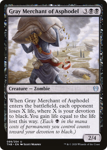 {C} Gray Merchant of Asphodel [Theros Beyond Death][THB 099]