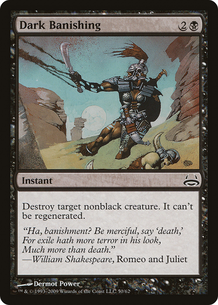 {C} Dark Banishing [Duel Decks: Divine vs. Demonic][DDC 050]