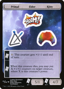 {C} Primal Elder Kitty [Unfinity Stickers][SUNF 033]