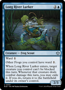 {@C} Long River Lurker [Bloomburrow][BLB 057]