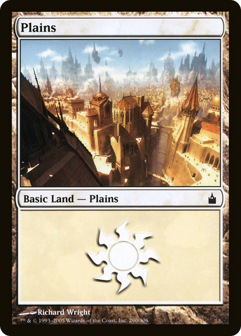 {B}[RAV 290] Plains (290) [Ravnica: City of Guilds]