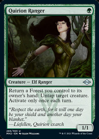 {C} Quirion Ranger (Foil Etched) [Modern Horizons 2][ET MH2 285]