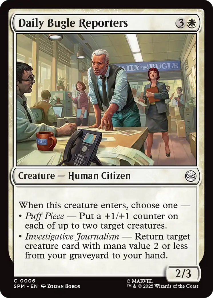 {@@ SPM C} Daily Bugle Reporters [Marvel's Spider-Man] [SPM 006]