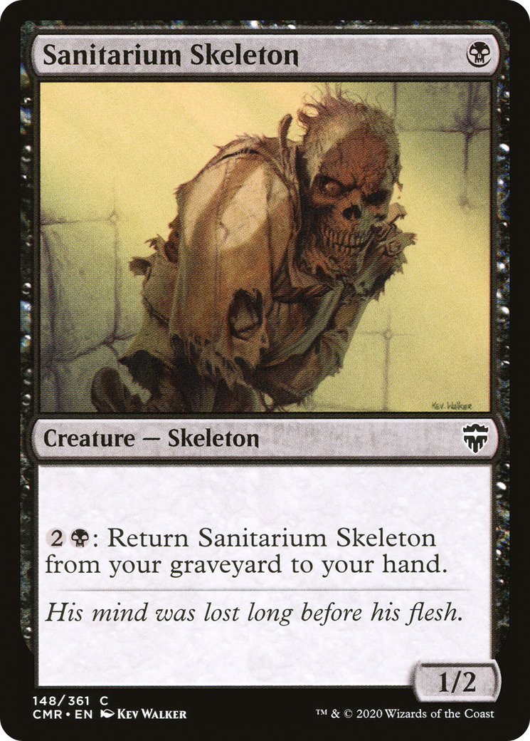{C} Sanitarium Skeleton [Commander Legends][CMR 148]