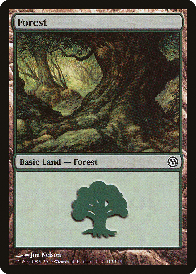 {B}[DPA 113] Forest (113) [Duels of the Planeswalkers]
