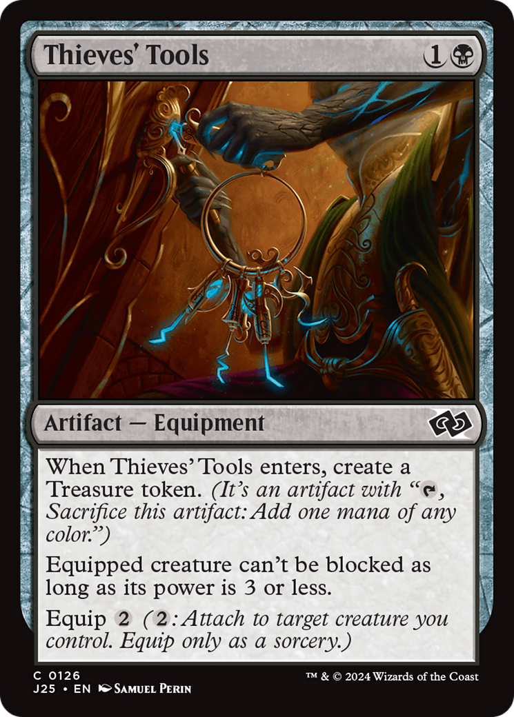 {C} Thieves' Tools [Foundations Jumpstart][J25 126]