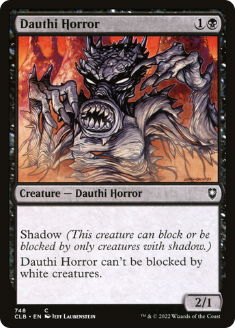 {C} Dauthi Horror [Commander Legends: Battle for Baldur's Gate][CLB 748]