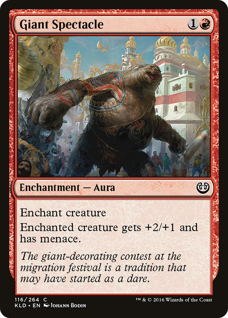 {C} Giant Spectacle [Kaladesh][KLD 116]