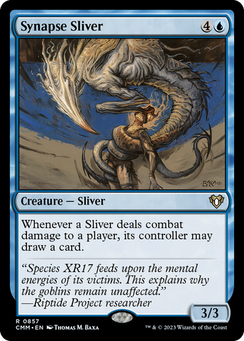 {R} Synapse Sliver [Commander Masters][CMM 857]