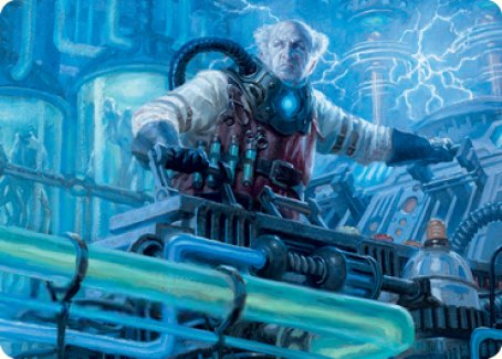 {A} Ludevic, Necrogenius Art Card [Innistrad: Midnight Hunt Art Series][AMID 065]