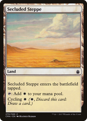 {C} Secluded Steppe [Commander Anthology][CMA 270]