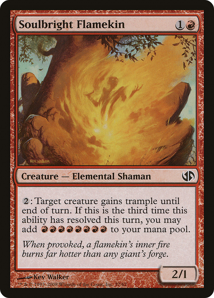 {C} Soulbright Flamekin [Duel Decks: Jace vs. Chandra][DDB 037]