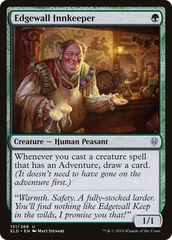 {C} Edgewall Innkeeper [Throne of Eldraine][ELD 151]