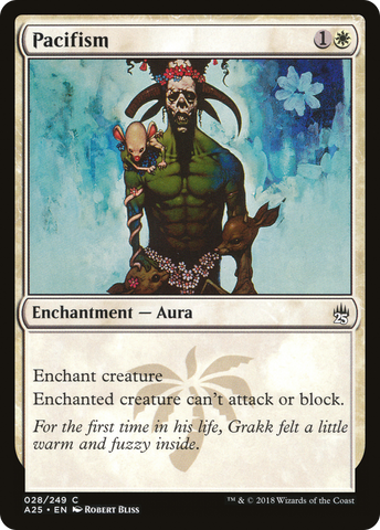 {C} Pacifism [Masters 25][A25 028]