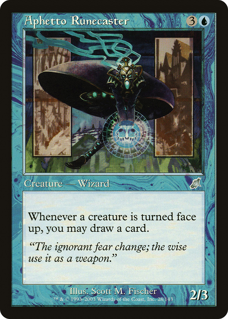 {C} Aphetto Runecaster [Scourge][SCG 028]