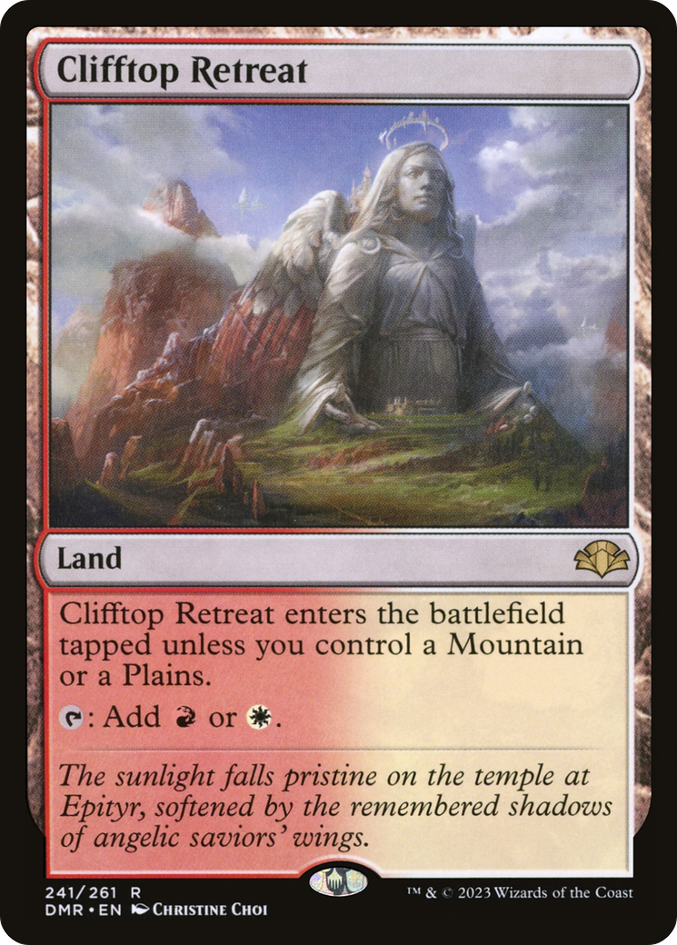 {R} Clifftop Retreat [Dominaria Remastered][DMR 241]