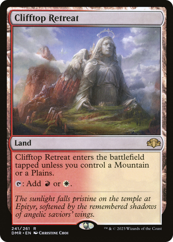 {R} Clifftop Retreat [Dominaria Remastered][DMR 241]