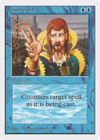 {C} Counterspell [Unlimited Edition][2ED 055]
