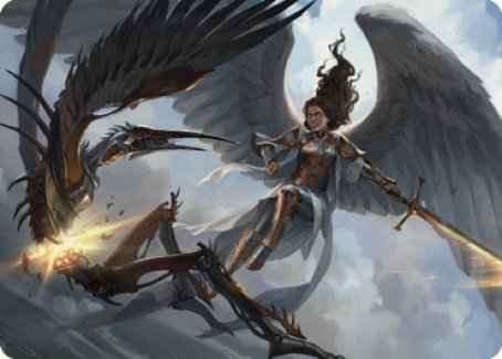 {A} Destroy Evil Art Card [Dominaria United Art Series][ADMU 007]