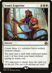 {R} Sram's Expertise [Aether Revolt][AER 024] - Misty Mountain Games