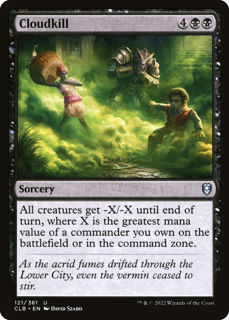 {C} Cloudkill [Commander Legends: Battle for Baldur's Gate][CLB 121]