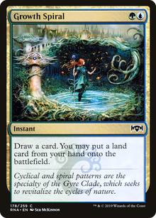 {C} Growth Spiral [Ravnica Allegiance][RNA 178]