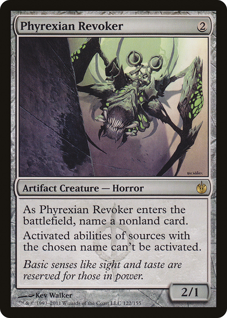 {R} Phyrexian Revoker [Mirrodin Besieged][MBS 122]