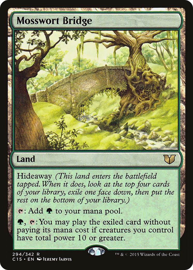 {R} Mosswort Bridge [Commander 2015][C15 294]