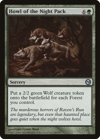 {C} Howl of the Night Pack [Duels of the Planeswalkers][DPA 069]