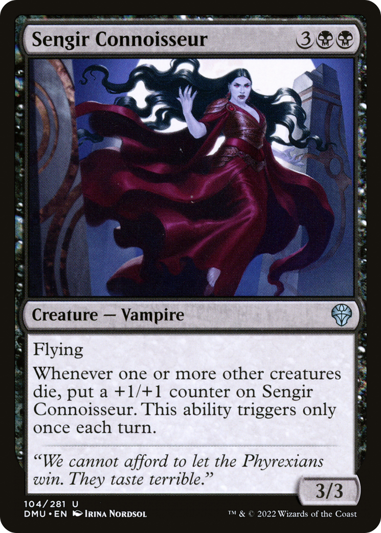 {C} Sengir Connoisseur [Dominaria United][DMU 104]