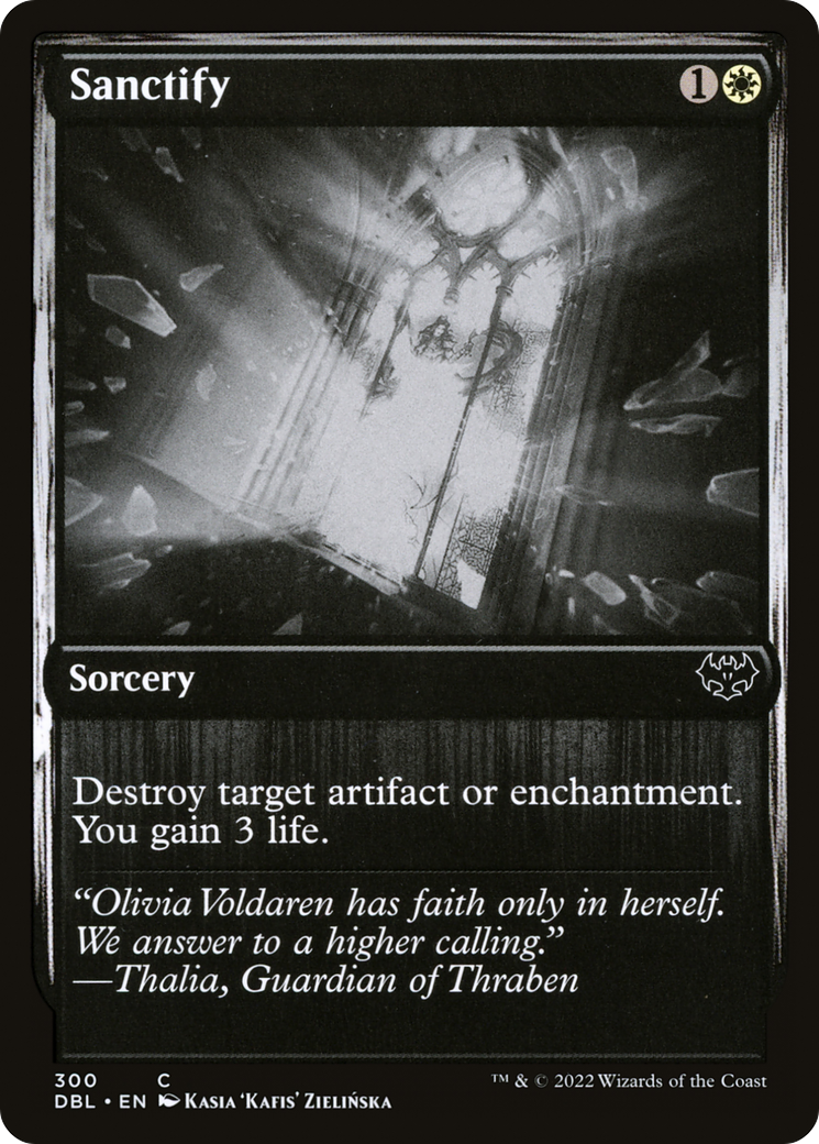 {C} Sanctify [Innistrad: Double Feature][DBL 300]