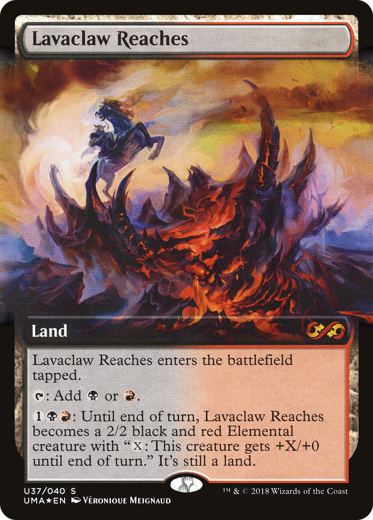 {R} Lavaclaw Reaches (Topper) [Ultimate Masters Box Topper][UMA U37]