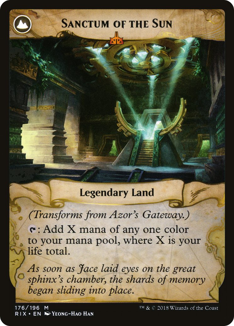 {R} Azor's Gateway // Sanctum of the Sun [Secret Lair: From Cute to Brute][LS RIX 176]