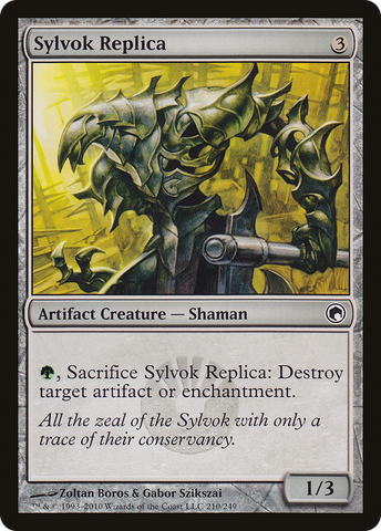 {C} Sylvok Replica [Scars of Mirrodin][SOM 210]