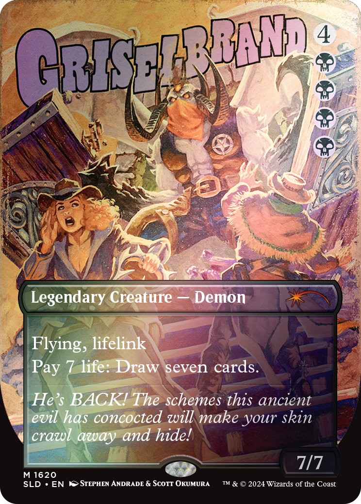 {R} Griselbrand (1620) (Rainbow Foil) [Secret Lair Drop Series][RBF SLD 1620]