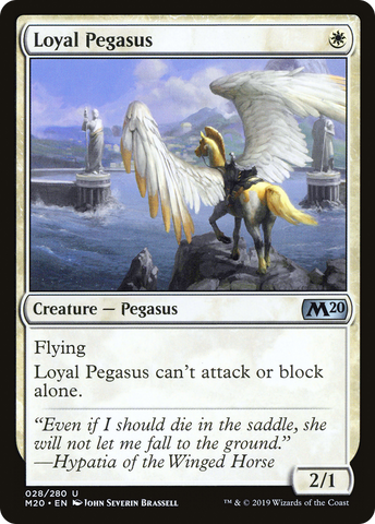 {C} Loyal Pegasus [Core Set 2020][M20 028]